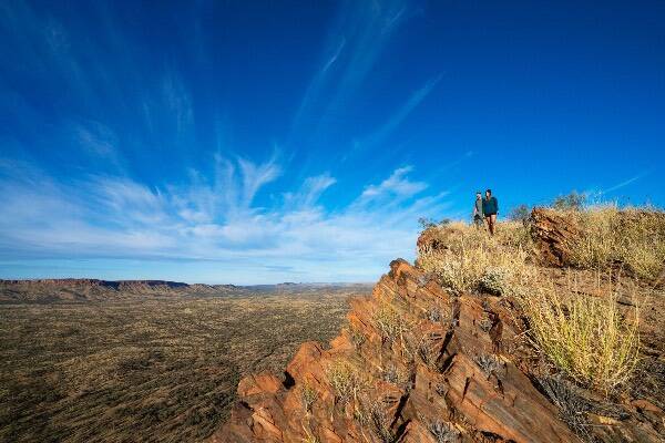 Hiking Larapinta Trail
