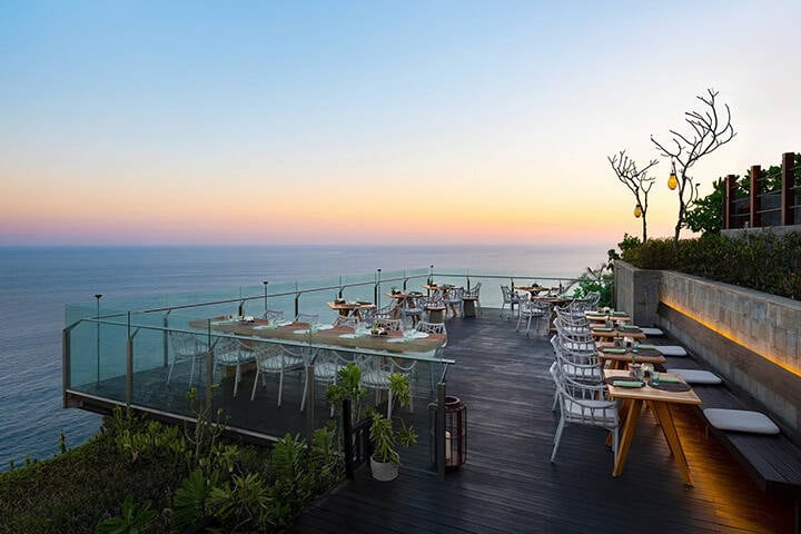 Cliff Bar at sunset